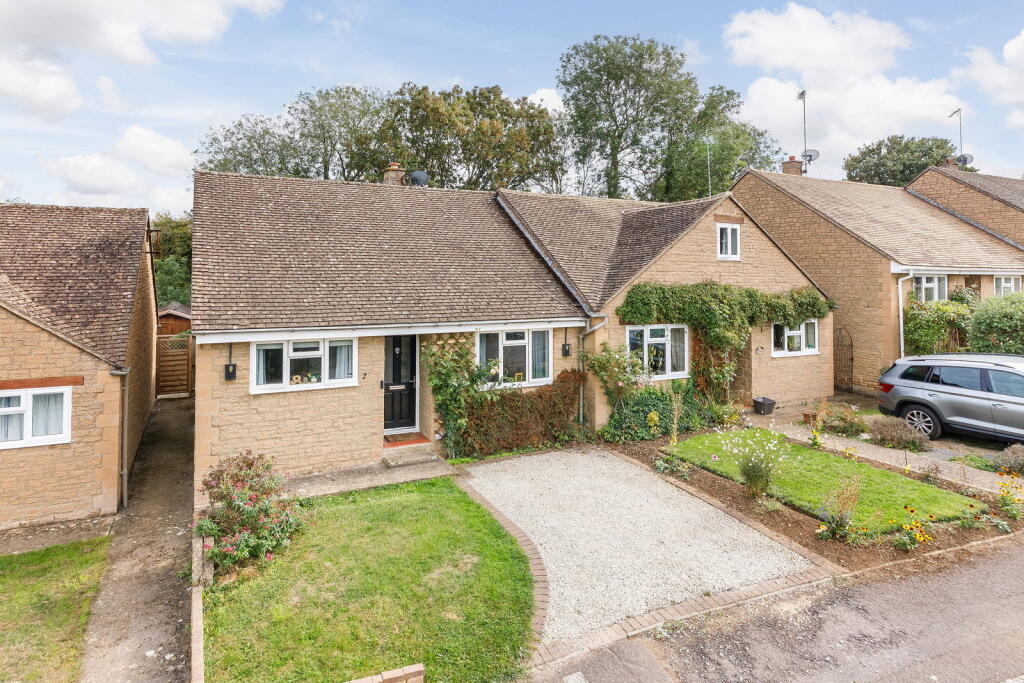2-bed semi-detached on Bishops Close, Barford St Michael, £310,000