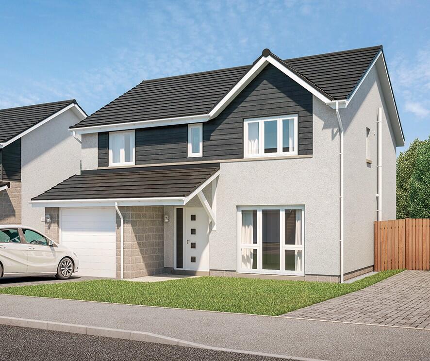 4-bed detached on RICHARD SYNGE WAY,
Craibstone,
Bucksburn,
Aberdeen,
AB21, £373,995