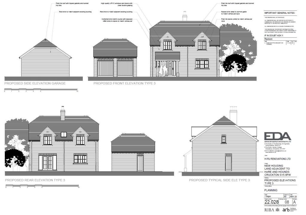 4-bed detached on The Old Hare and Hounds, Cruckton, Shrewsbury, £565,000