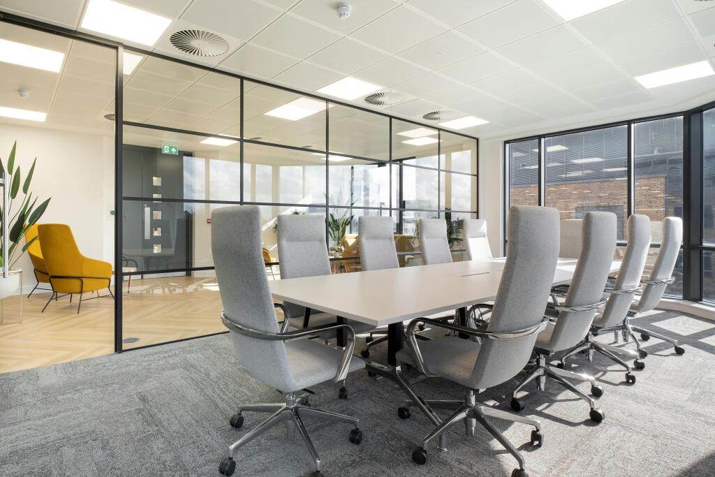 Fitted meeting room