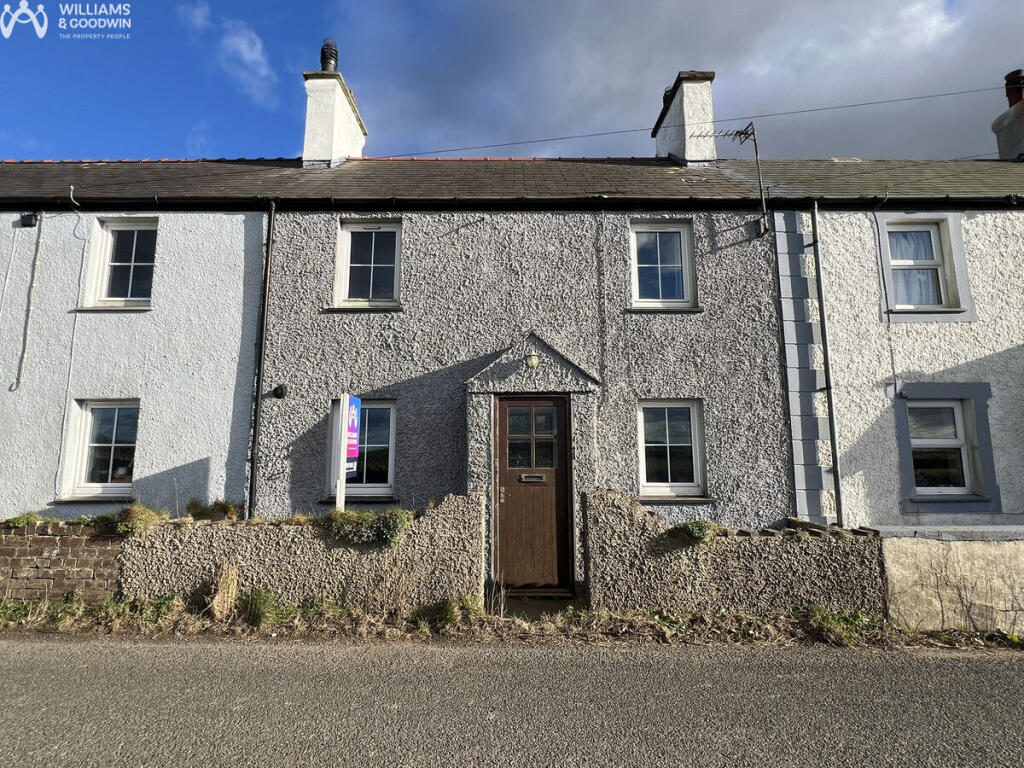 3-bed terraced on Llangaffo, Gaerwen, Anglesey, LL60, £185,000