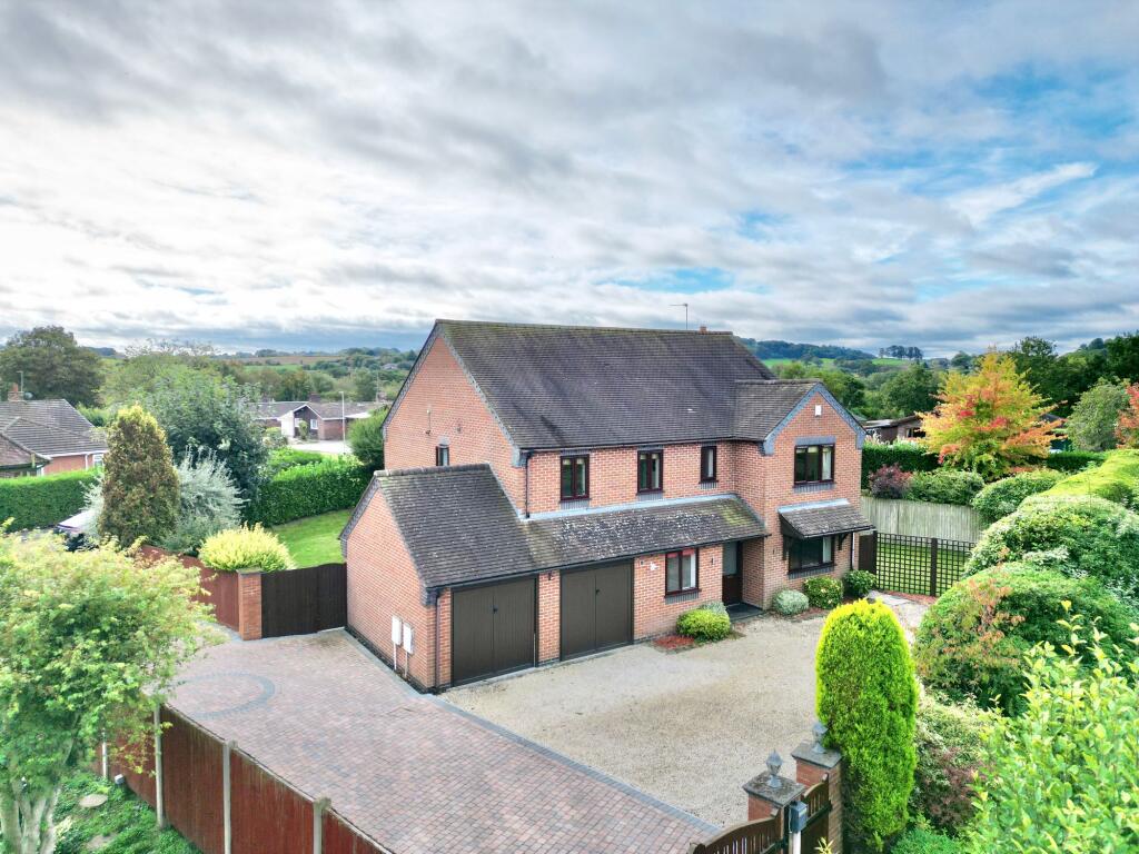 5-bed detached on Coneygreave Lane, Whitmore, ST5, £600,000