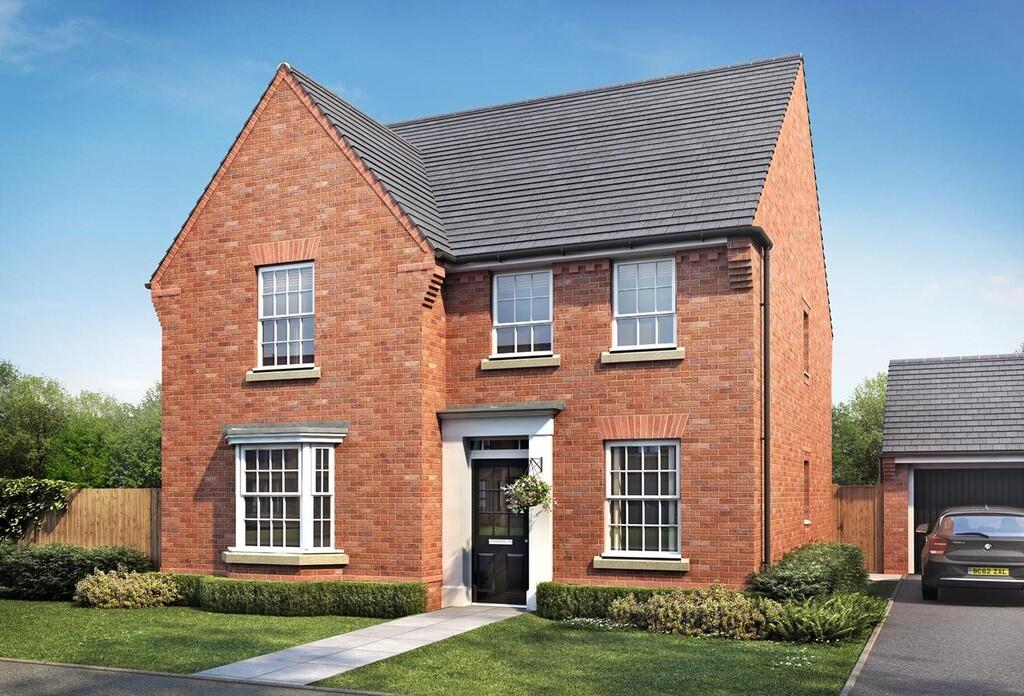 4-bed detached on The Damsons, Market Drayton, £455,000