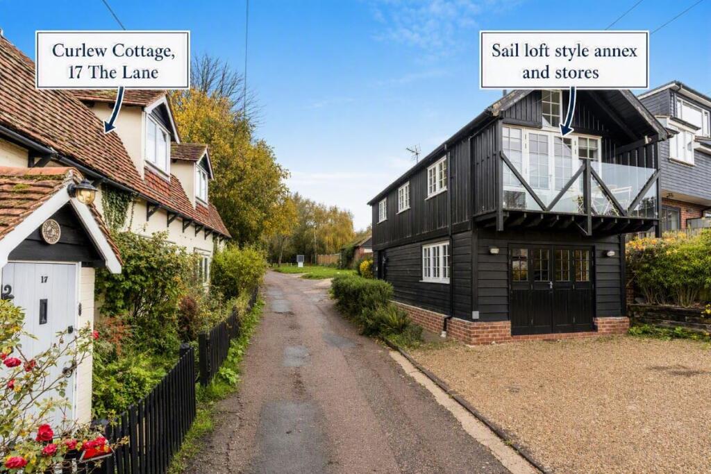 Main image of property: Curlew Cottage (and Sail Loft style one-bed annex with stores), 17 The Lane, West Mersea, Colchester, Essex, CO5 8NT