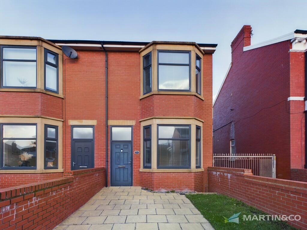 3-bed terraced on Empress Drive, Blackpool, £140,000