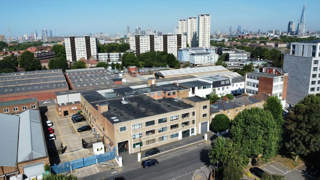 St James's Road with City backdrop