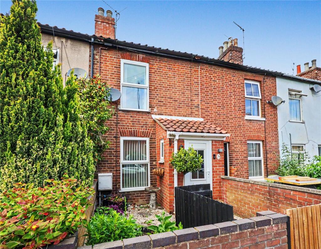 2-bed terraced on Waterloo Road, Norwich, Norfolk, NR3, £200,000