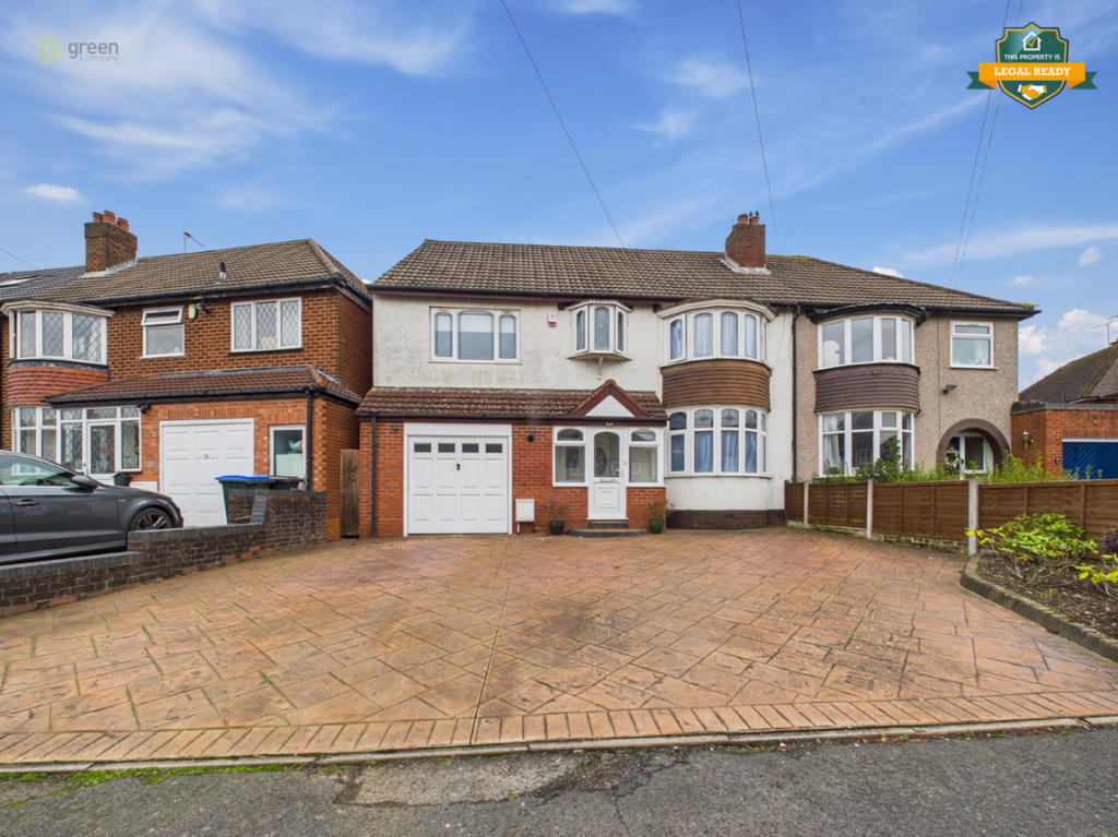 4-bed semi-detached on Peak House Road, Great Barr, Birmingham, B43, £390,000