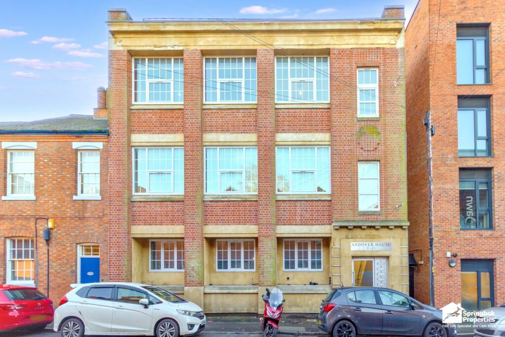 1-bed flat on 9-13 Andover House, Andover Street, Leicester, Leicestershire, £70,000