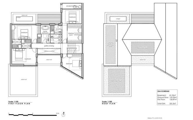 17-012-A-011C-Proposed First Floor and Roof Plans