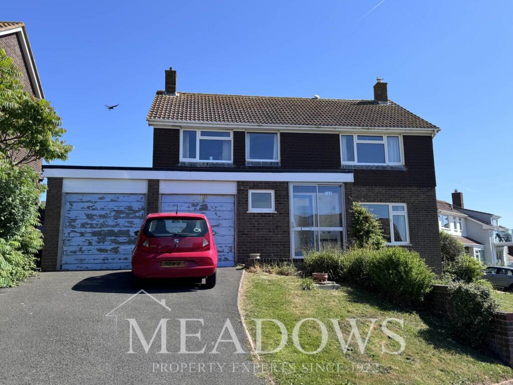 4-bed detached on Foxholes Hill, Exmouth, £695,000