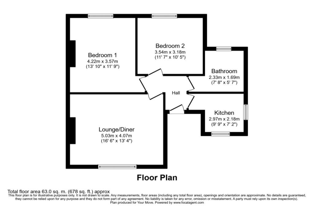 2 bedroom flat for rent
