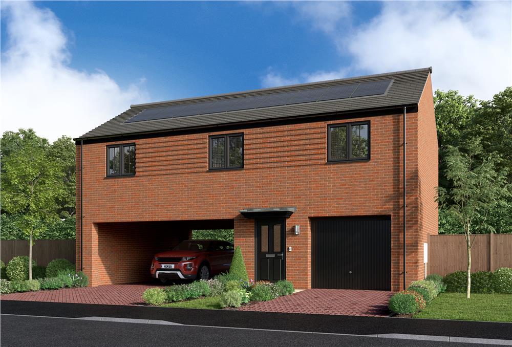 2-bed detached on Houlton, Rugby, CV23, £246,000