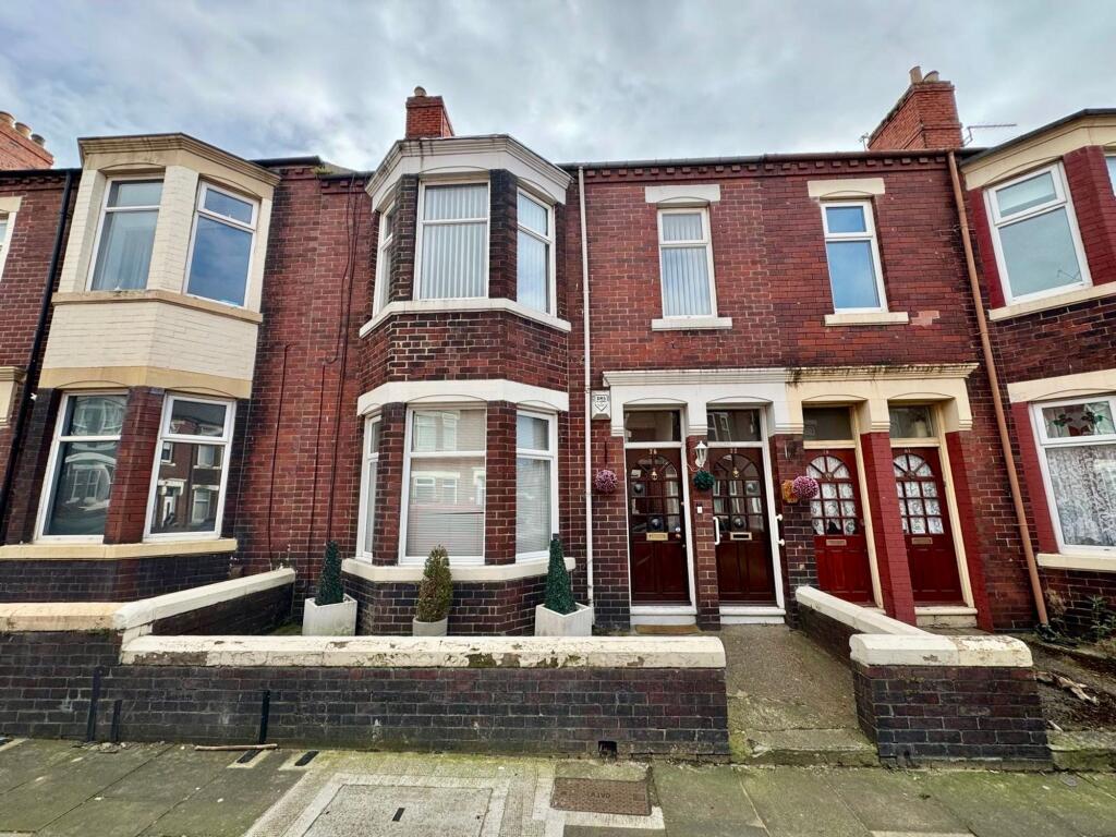 3-bed flat on Gordon Road, South Shields, NE34, £85,000