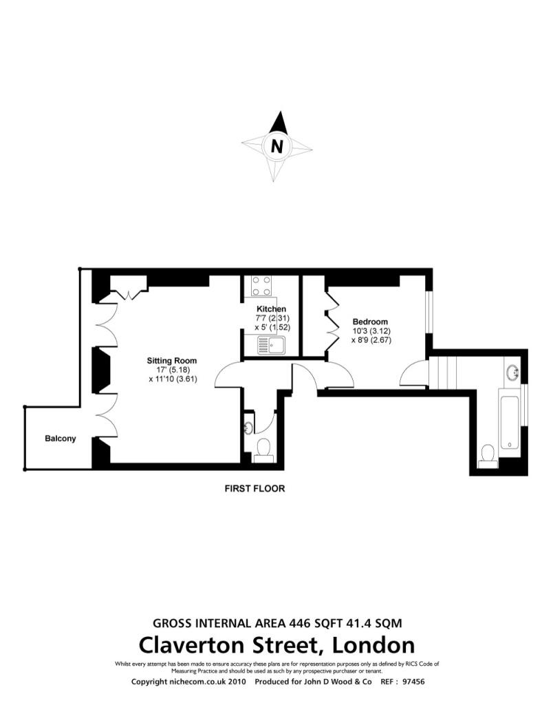 1 bedroom flat for rent