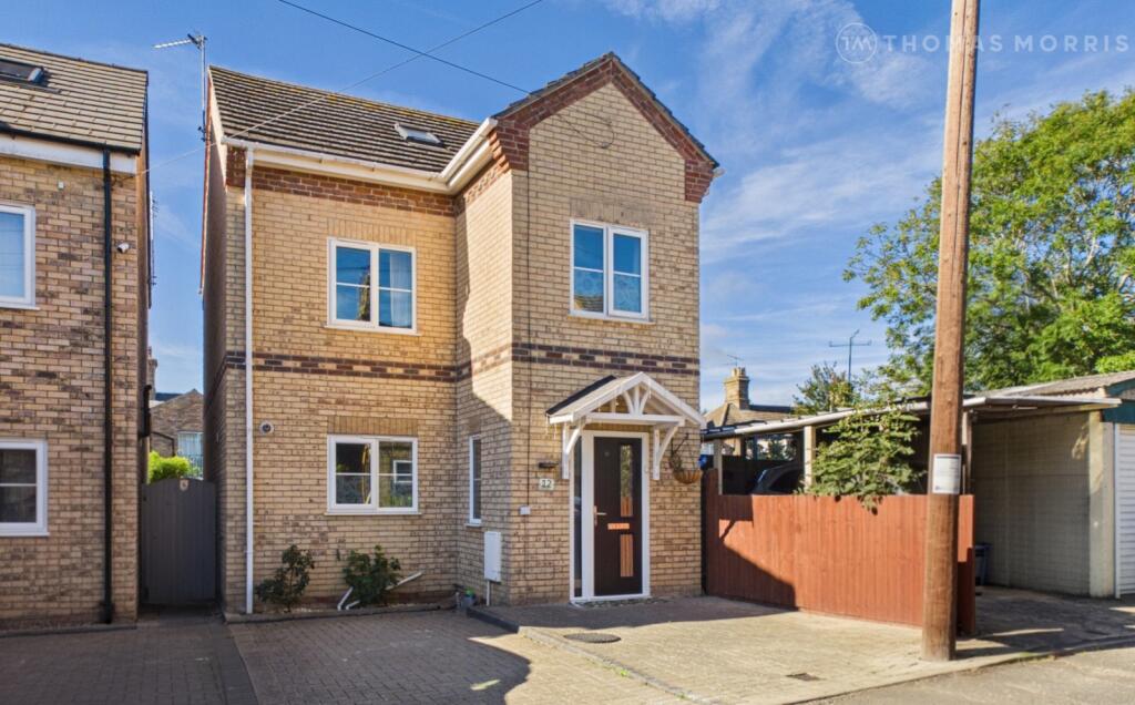3-bed detached on Cross Street, Huntingdon, Cambridgeshire, PE29, £325,000