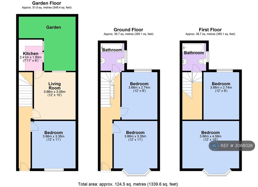 5 bedroom terraced house for rent