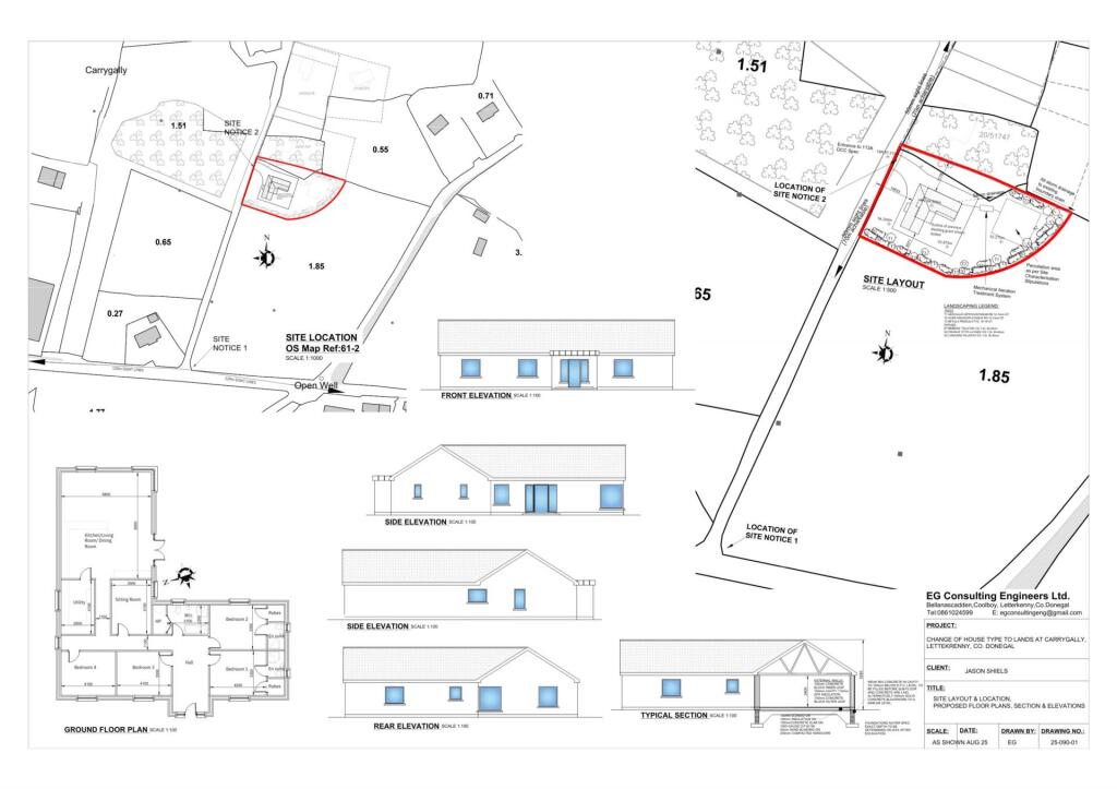 Main image of property: Site at Carrygalley, Letterkenny