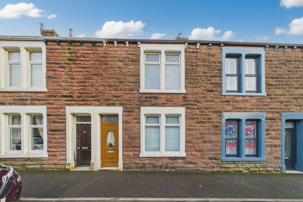 3-bed terraced on Corporation Road, Workington, CA14, £110,000
