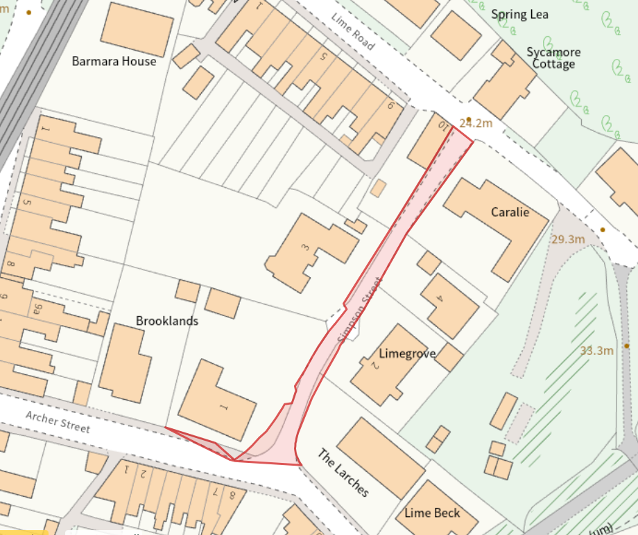 Main image of property: Land at Simpson Street, Harrington, Workington, Cumbria CA14 5QS