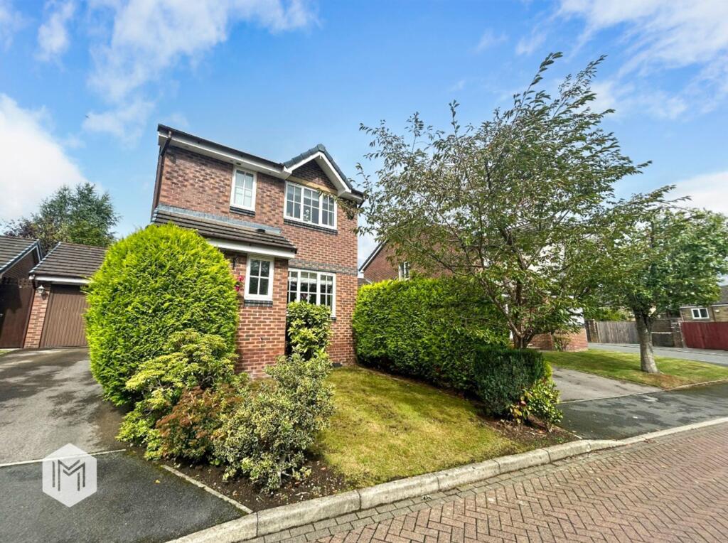 3-bed detached on Campbell Close, Walshaw, BL8, £325,000