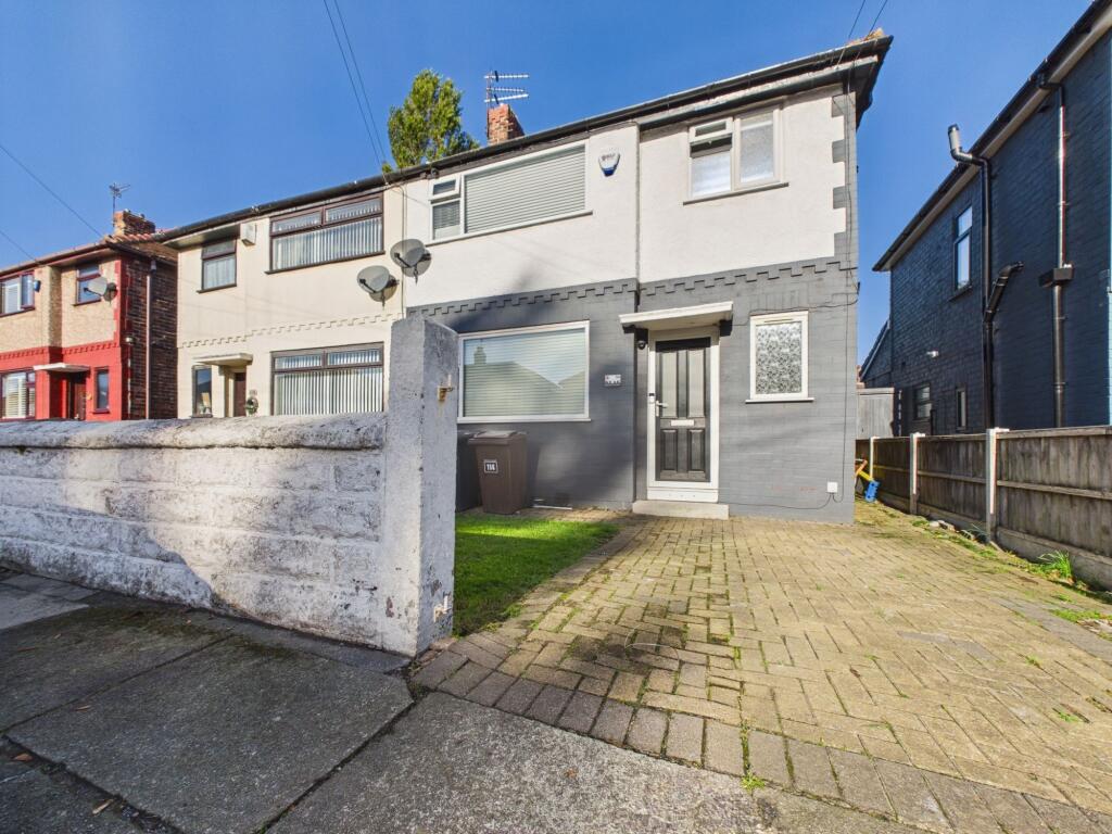 3-bed semi-detached on Marina Crescent, Netherton, Liverpool., £190,000