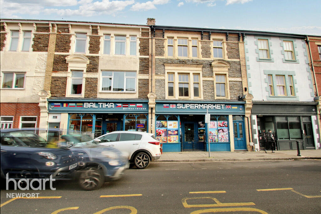 2-bed flat on Commercial Road, Newport, £90,000