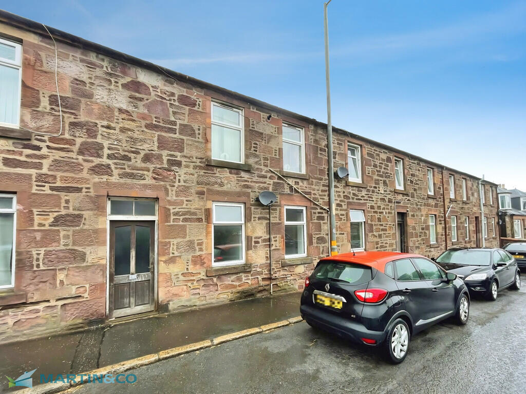 2-bed flat on Kirkoswald Road, Maybole, South Ayrshire, £49,000