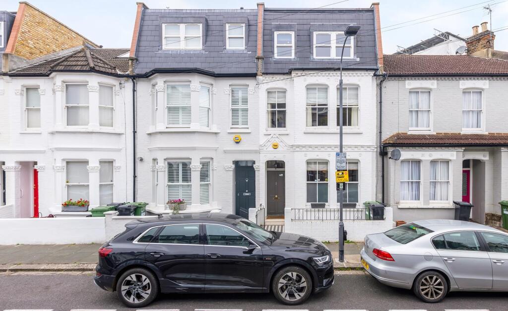 5-bed terraced on Dolby Road, Fulham, London, SW6, £1,375,000