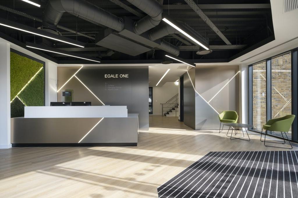 New ground floor reception area