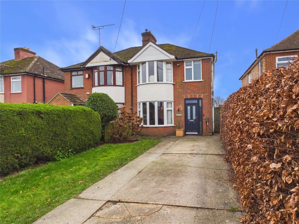 3-bed semi-detached on Shotley Road, Chelmondiston, Ipswich, Suffolk, IP9, £350,000