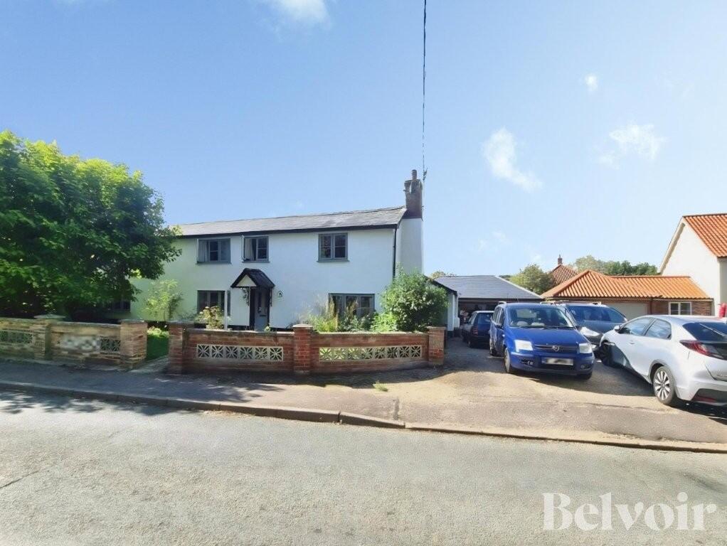 4-bed detached on Church Street, Wetheringset, IP14, £499,500