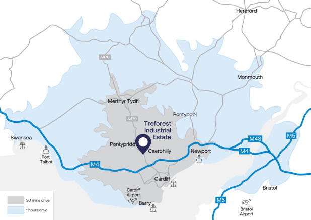 Treforest Industrial Estate Drive Time Map.jpg