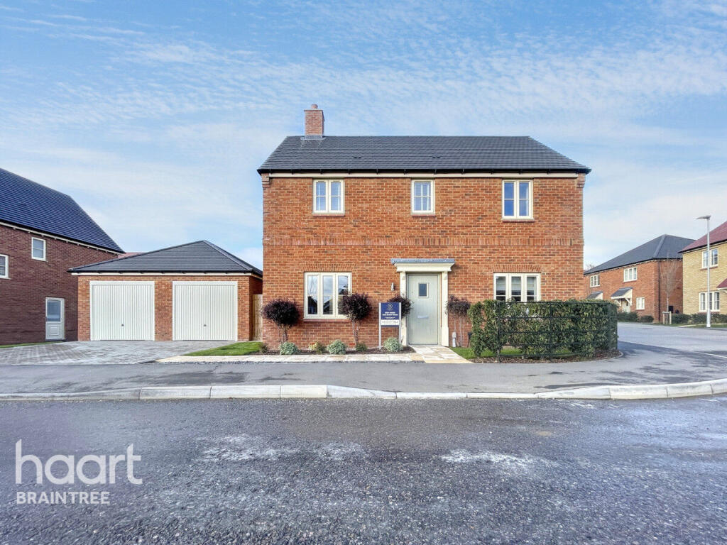 4-bed detached on Rayne Road, Braintree, £625,000