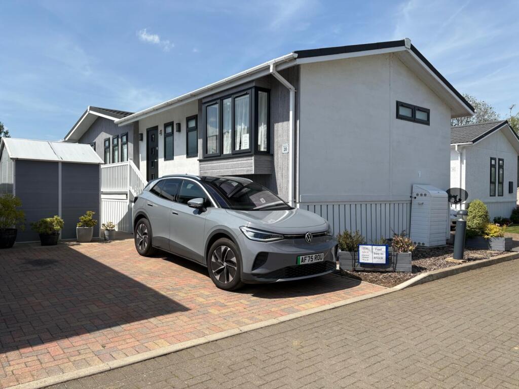 2-bed caravan on Two Bed Stately Albion Chartwell (50x20), Yarwell Mill Country Park, Mill Road, Peterborough, Cambridgeshire, PE8 6EU, £240,000