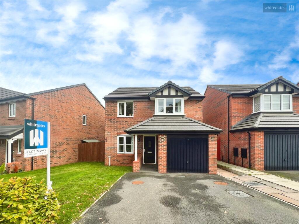 3-bed detached on Taylor Road, Wistaston, Cheshire East, CW2, £270,000