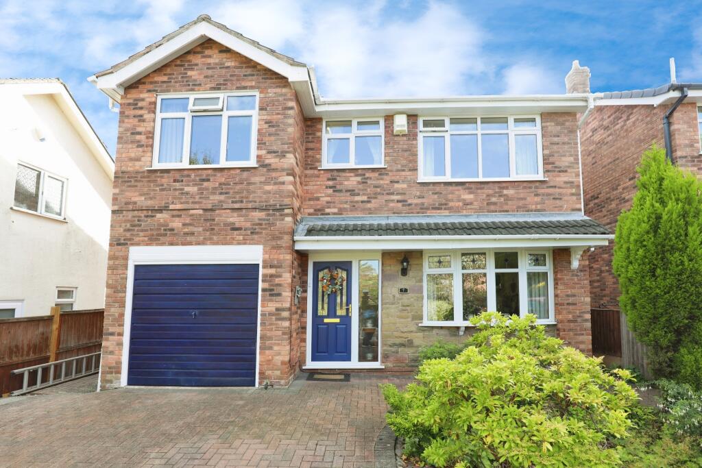 4-bed detached on Jenkinson Close, Newcastle, ST5, £295,000