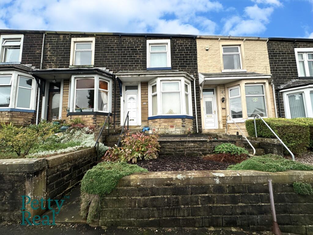 3-bed terraced on Halifax Road, Nelson, £125,000