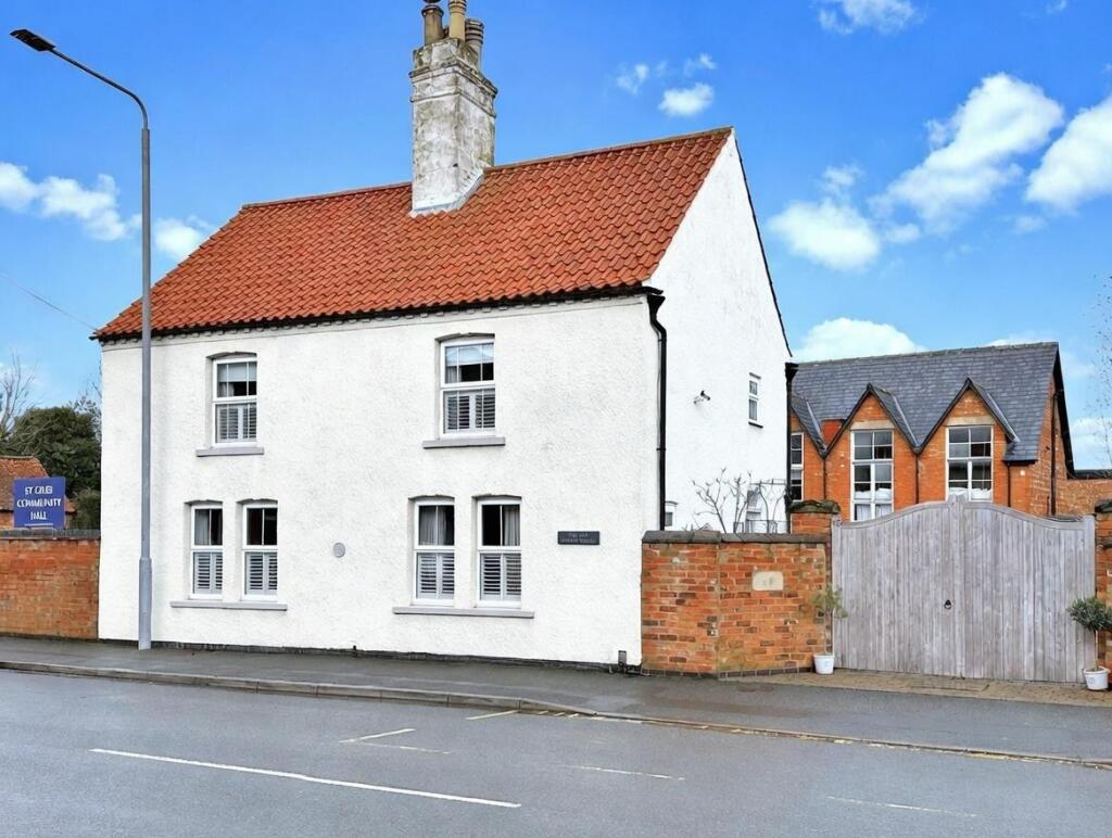 2-bed detached on The Old School House, Main Street, Balderton, Newark, £260,000