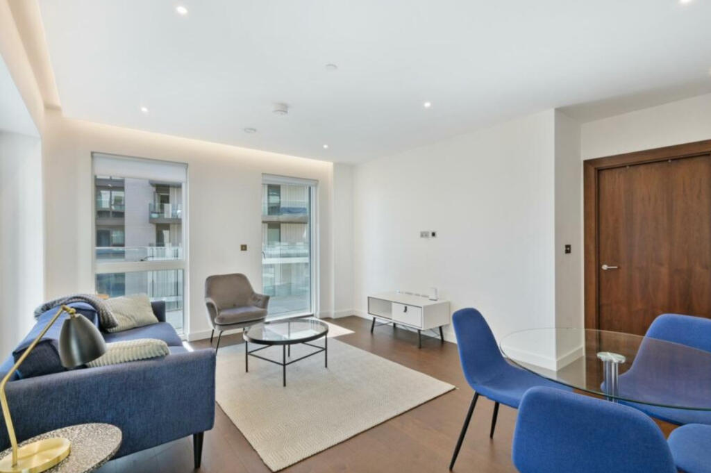 2-bed flat on Denver Building, Lexington Garden, London, SW11, £815,000