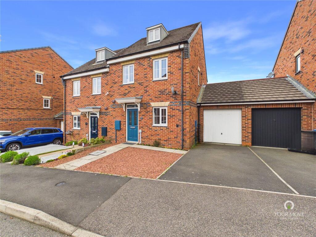 3-bed semi-detached on Deepdale Drive, Delves Lane, Consett, Durham, DH8, £175,000