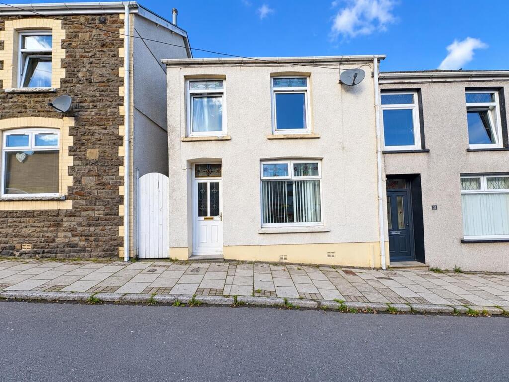 3-bed terraced on West Street, Maesteg, £160,000