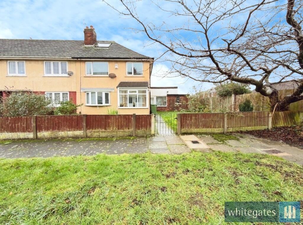 3-bed terraced on Masefield Crescent, Litherland, Merseyside, L30, £185,000