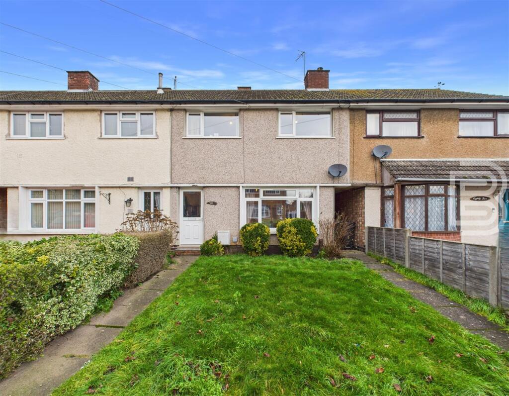 3-bed terraced on Coton Road, Hillmorton, Rugby, £210,000