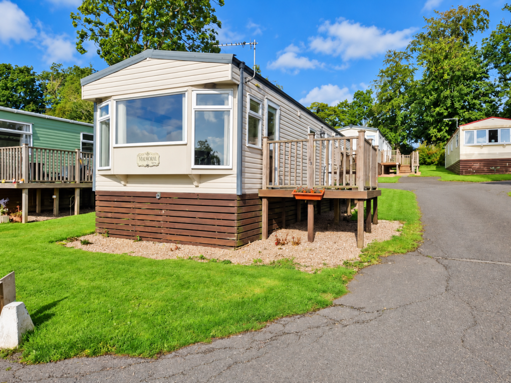 2-bed caravan on Letham Feus Holiday Park, £25,789