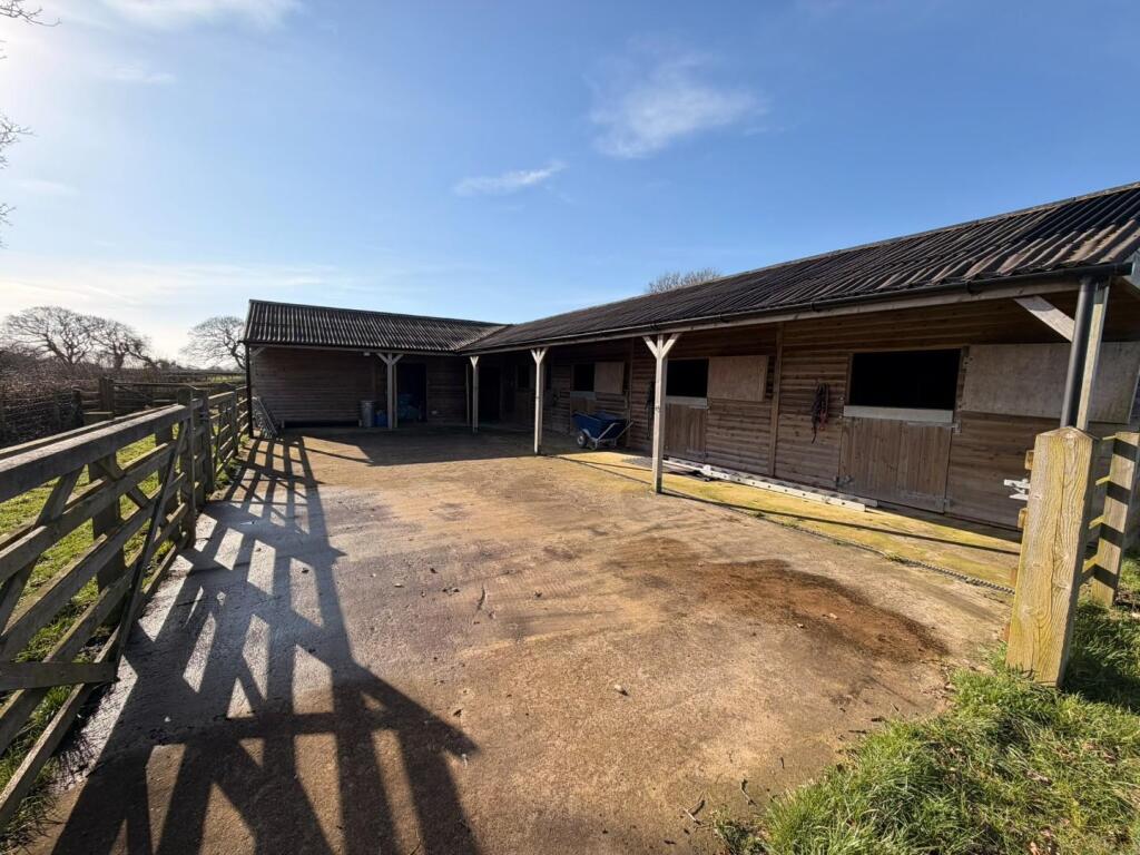 Main image of property: Approximately 9.25 acres of land and stables, Llancarfan, Barry, Vale of Glamorgan, CF62 3AD