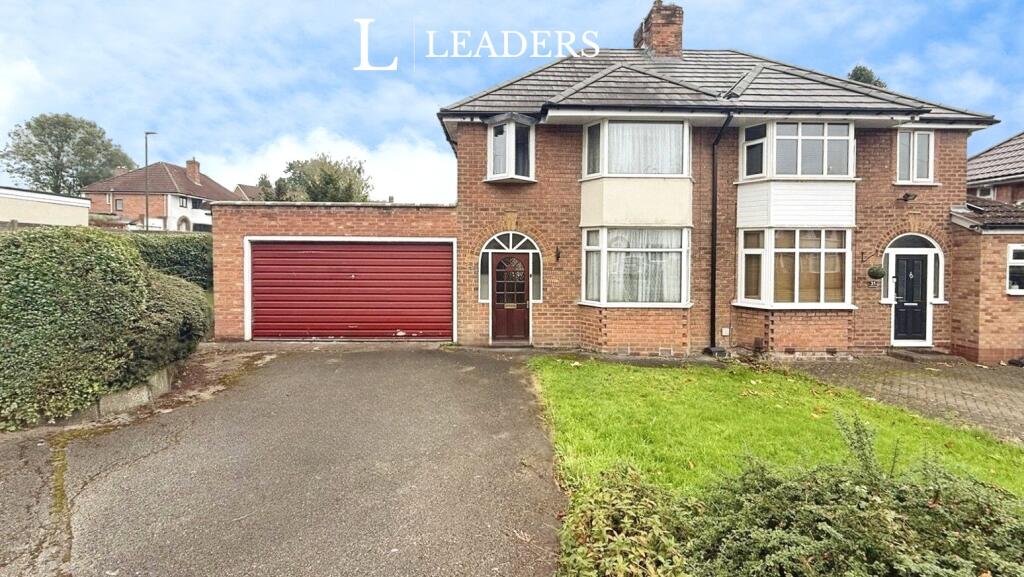 3-bed semi-detached on Pakefield Road, Kings Norton, Birmingham, £280,000