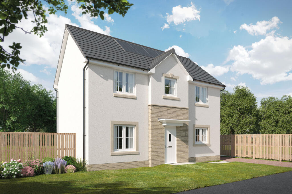 3-bed detached on off Montgomerie Park Drive, 
Irvine,
Ayrshire
KA11 2FY, £284,995