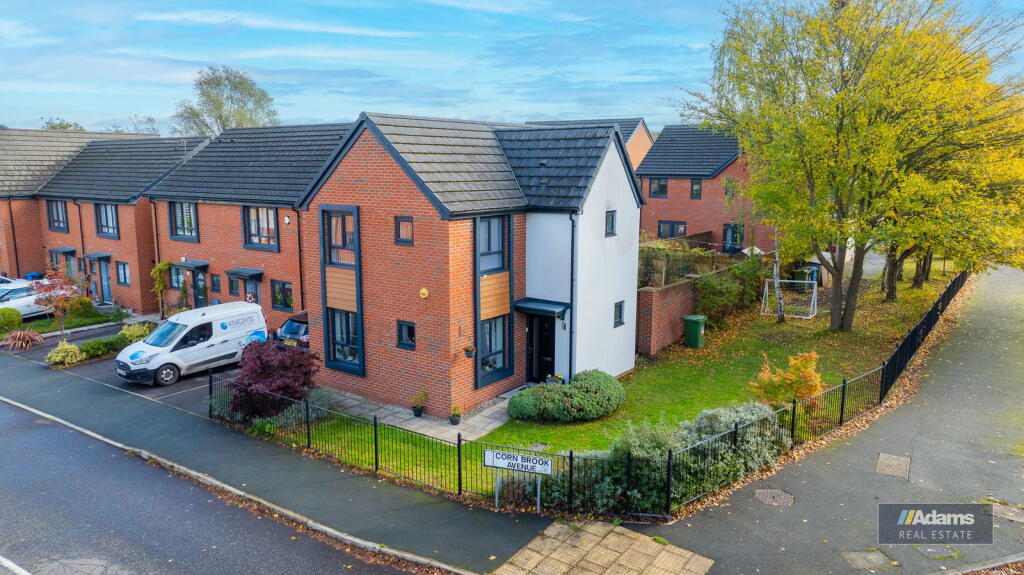 3-bed detached on Corn Brook Avenue, Runcorn, £230,000
