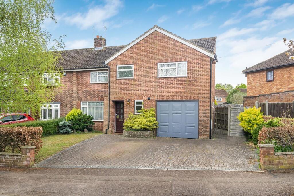 4-bed semi-detached on Pamela Gardens, Bishop's Stortford, £549,950